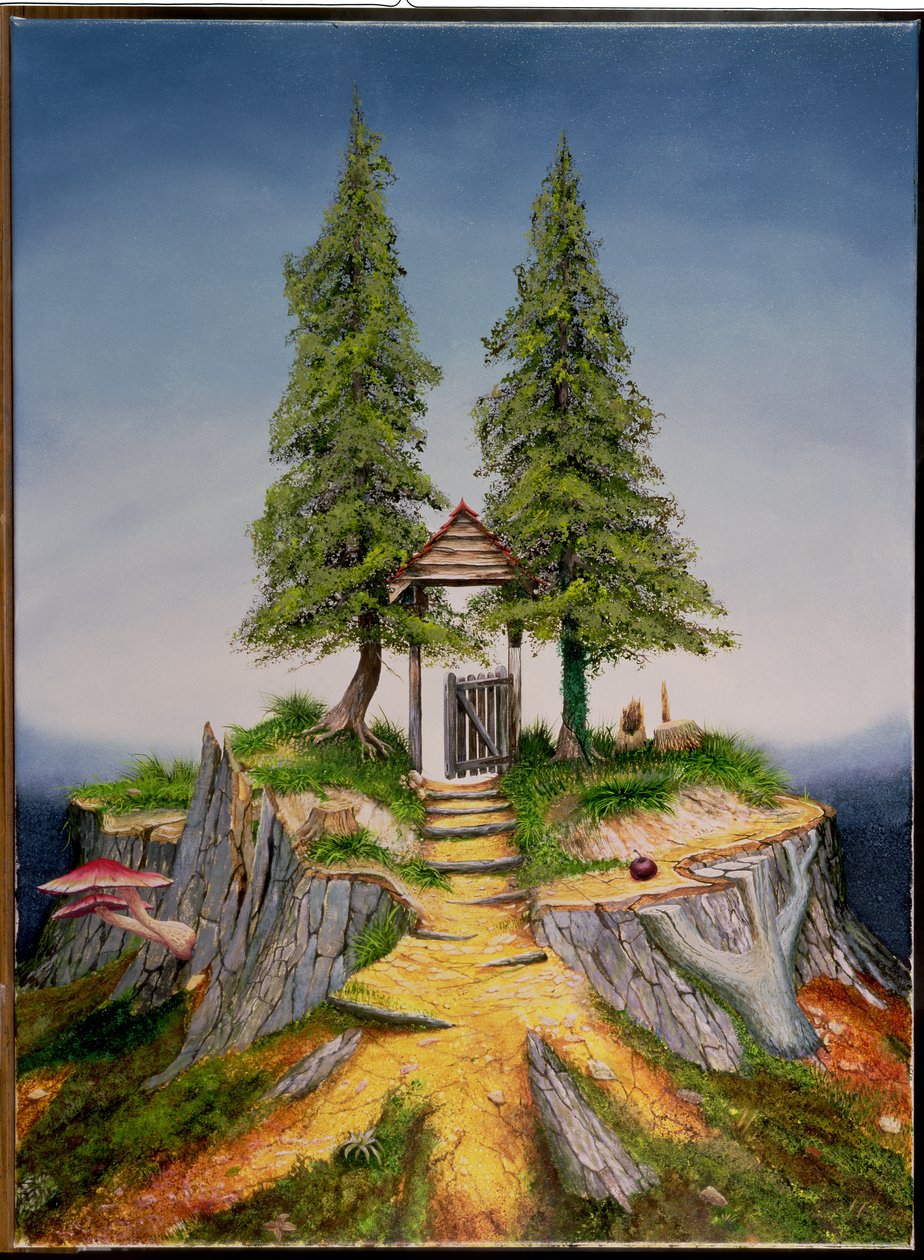 Treescape，1992 作者 特雷弗·尼尔