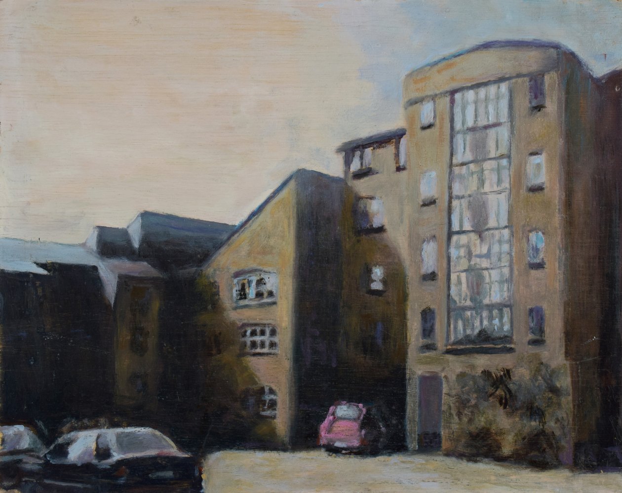 居住的地方 33，2012 年（胶合板上的油彩） 作者 特雷弗·伯吉斯