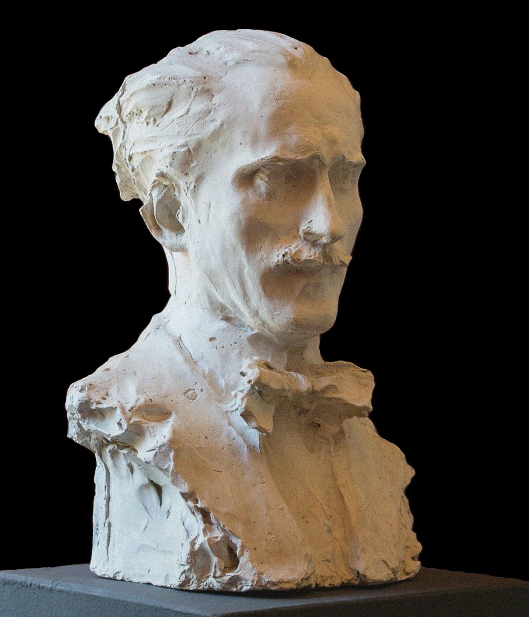 作曲家阿图罗·托斯卡尼尼（Arturo Toscanini）1867-1957年的肖像。 作者 特鲁贝斯科伊