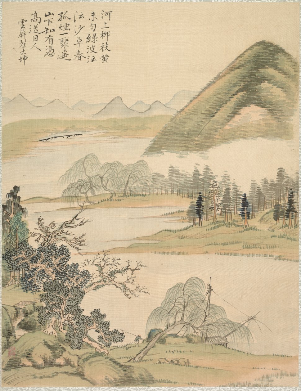 春天的柳枝 作者 椿金山