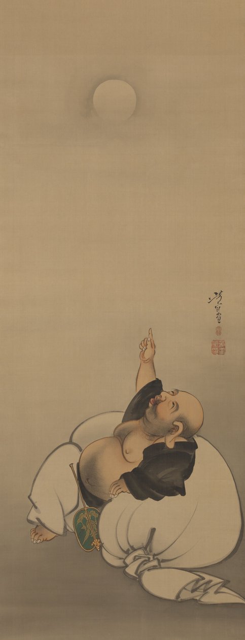 启蒙之月，选自《月亮的十二个方面》系列 作者 月冈义俊