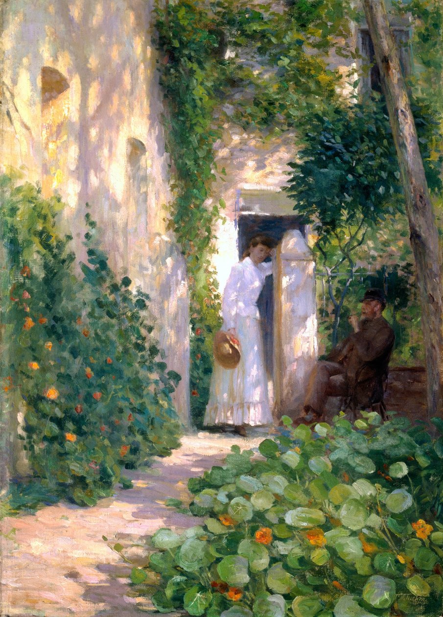 Nasturtiums 作者 帝陀St George Tucker