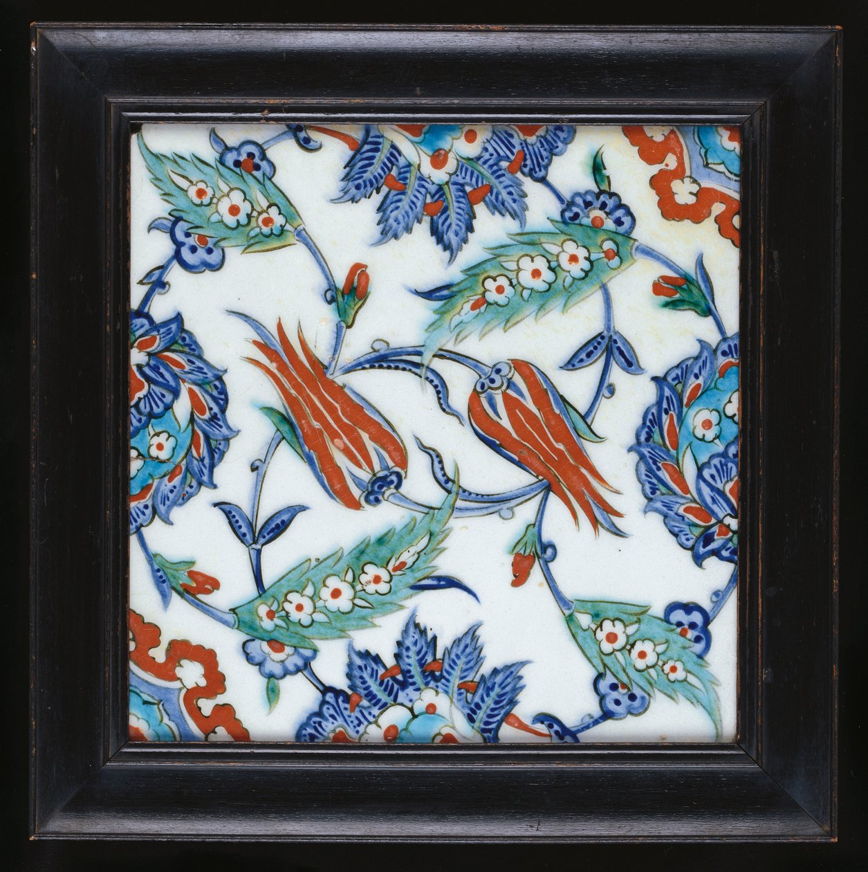 伊兹尼克（Iznik）瓦，约1580年 作者 土耳其语学校