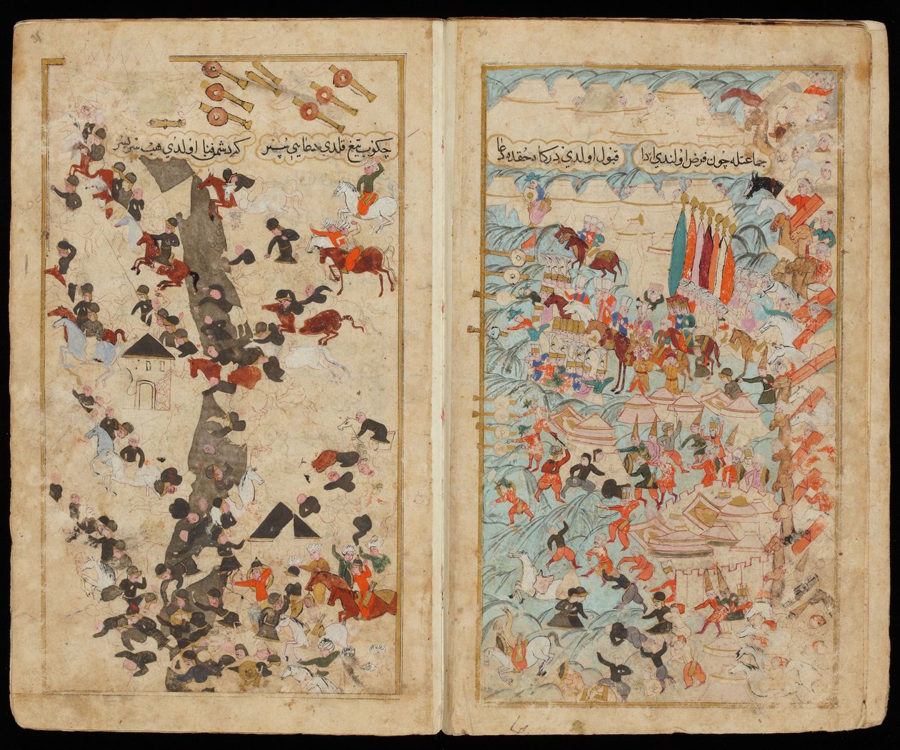 1596年Keresztes战役 从手稿看穆罕默德三世在匈牙利的战役 作者 土耳其大师