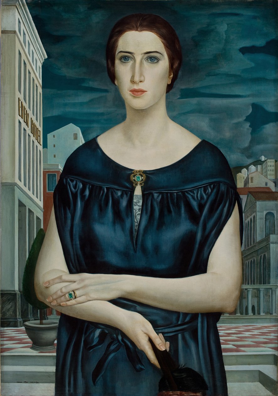 年轻的新娘》，1922-1924。 作者 乌巴尔多·奥皮