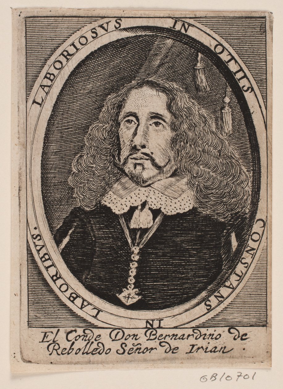 Don Bernardino de Rebolledo，西班牙特使 作者 致谢