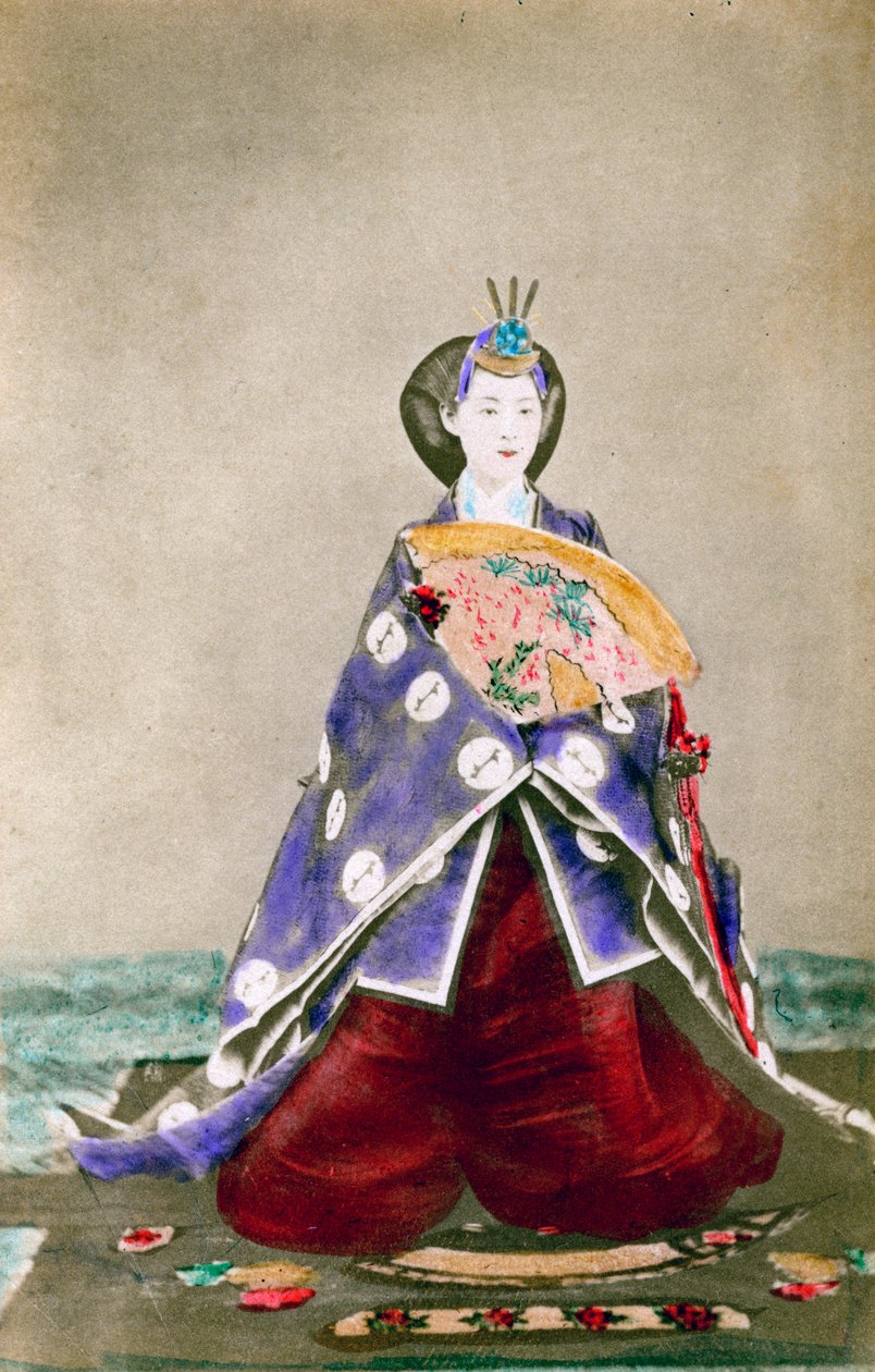 春穗，日本皇后，1873年1882年 作者 内田圭一
