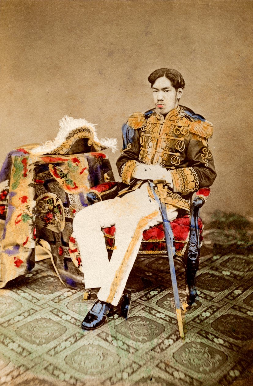 日本天皇睦仁，1873年1882年 作者 内田圭一