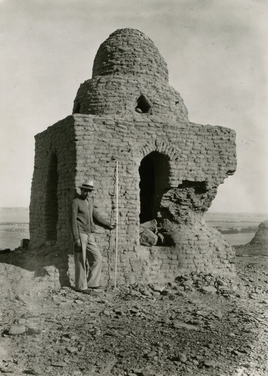 埃及卡斯尔伊布里姆（Qasr Ibrim）墓地大墓，摄影师：Ugo Monneret de Villard 作者 乌戈·莫内雷·德·维拉德