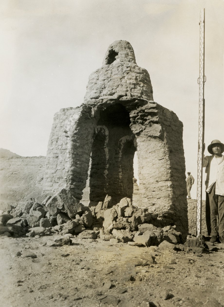 埃及卡斯尔伊布里姆（Qasr Ibrim）墓地中的坟墓，摄影师：Ugo Monneret de Villard 作者 乌戈·莫内雷·德·维拉德