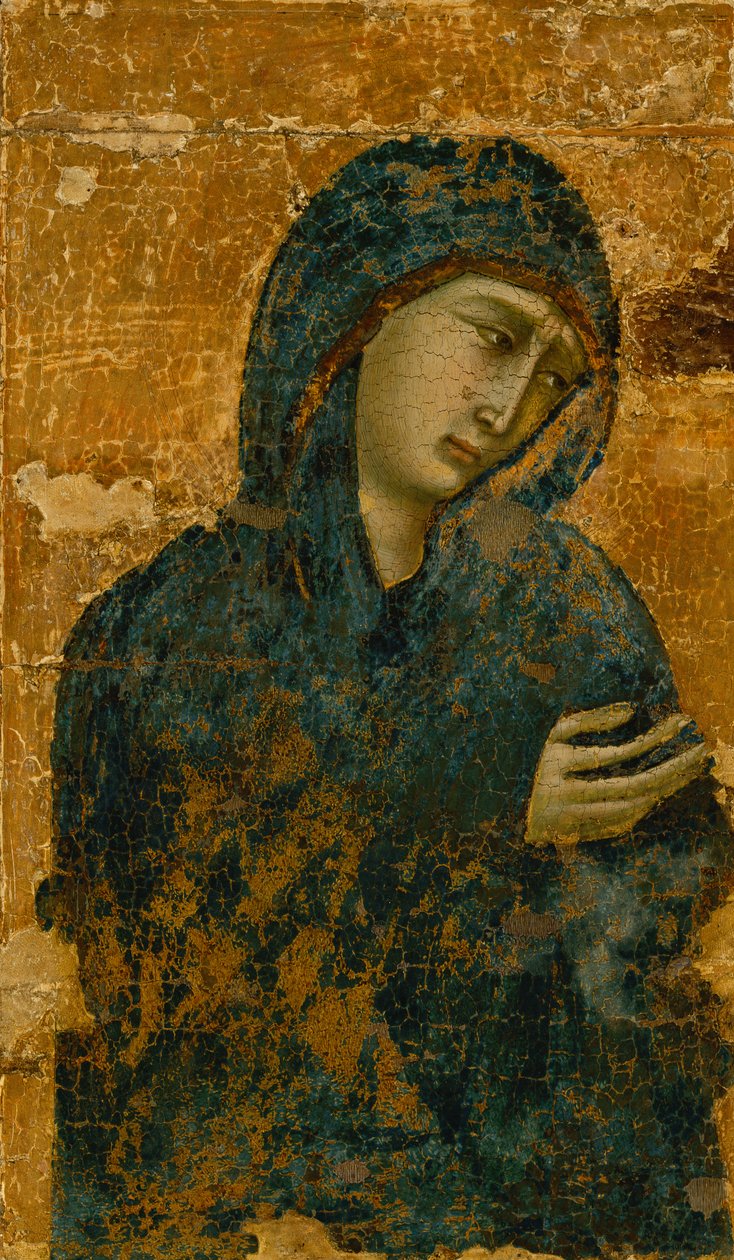 悲哀圣母（油画） 作者 Ugolino di Nerio