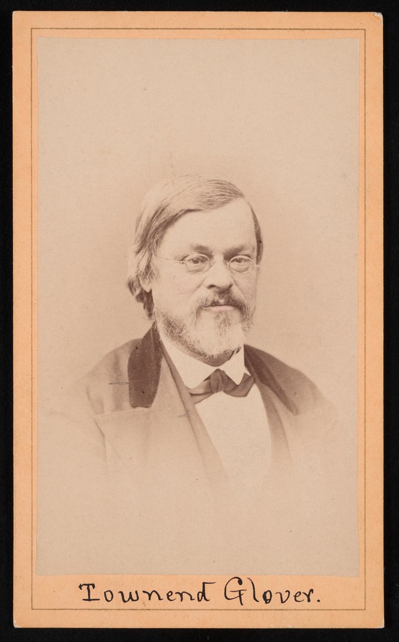 Townend Glover 1813-1883的肖像，1873年。 作者 乌尔克兄弟