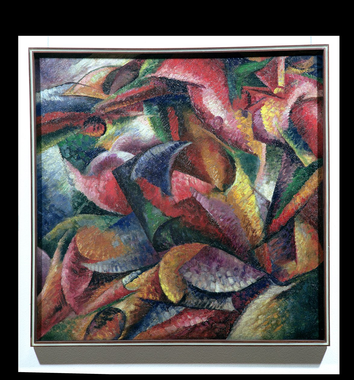 身体的活力，1913年 作者 翁贝托·博西奥尼（Umberto Boccioni）