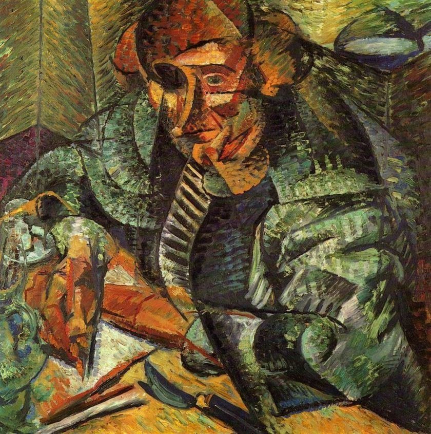 Lantigrazioso 作者 翁贝托·博西奥尼（Umberto Boccioni）