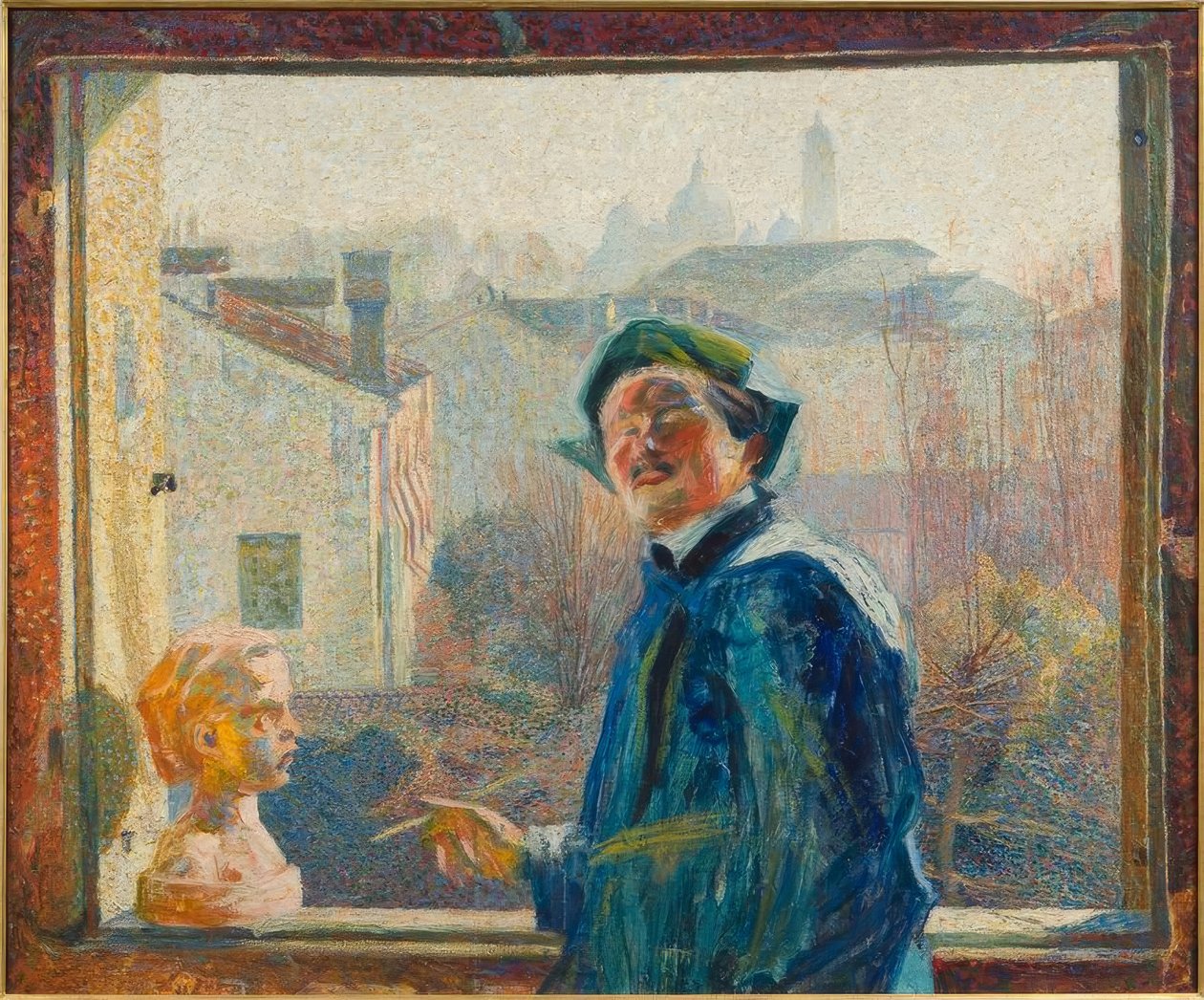 瓦莱里奥·布罗基（Valerio Brocchi）-杰姆·冯·翁贝托（Gemäldevon Umberto Boccioni） 作者 翁贝托·博西奥尼（Umberto Boccioni）