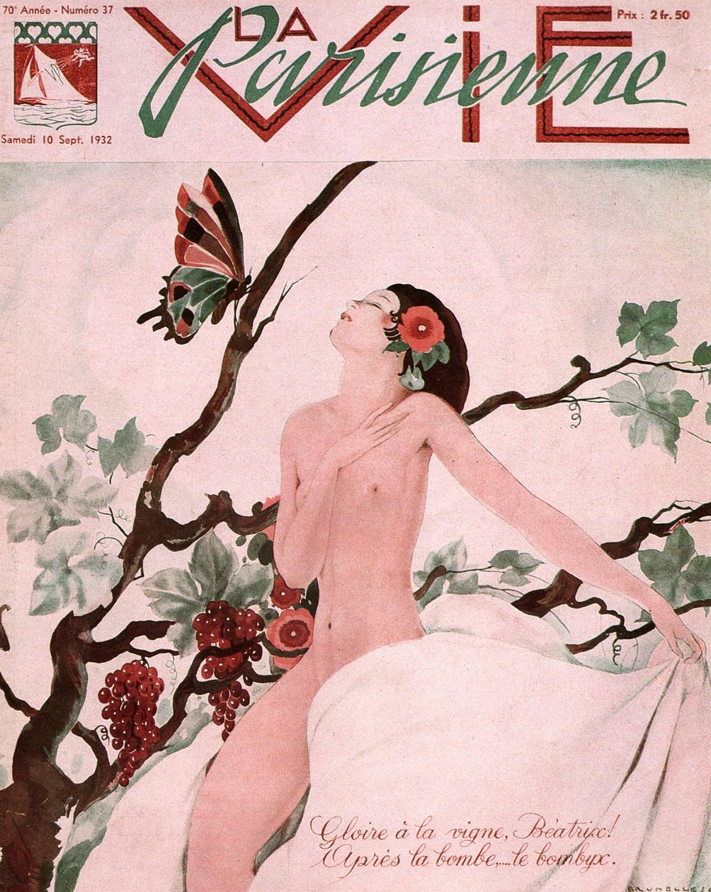 La Vie Parisienne杂志封面，1932年 作者 翁贝托·布鲁内莱斯基