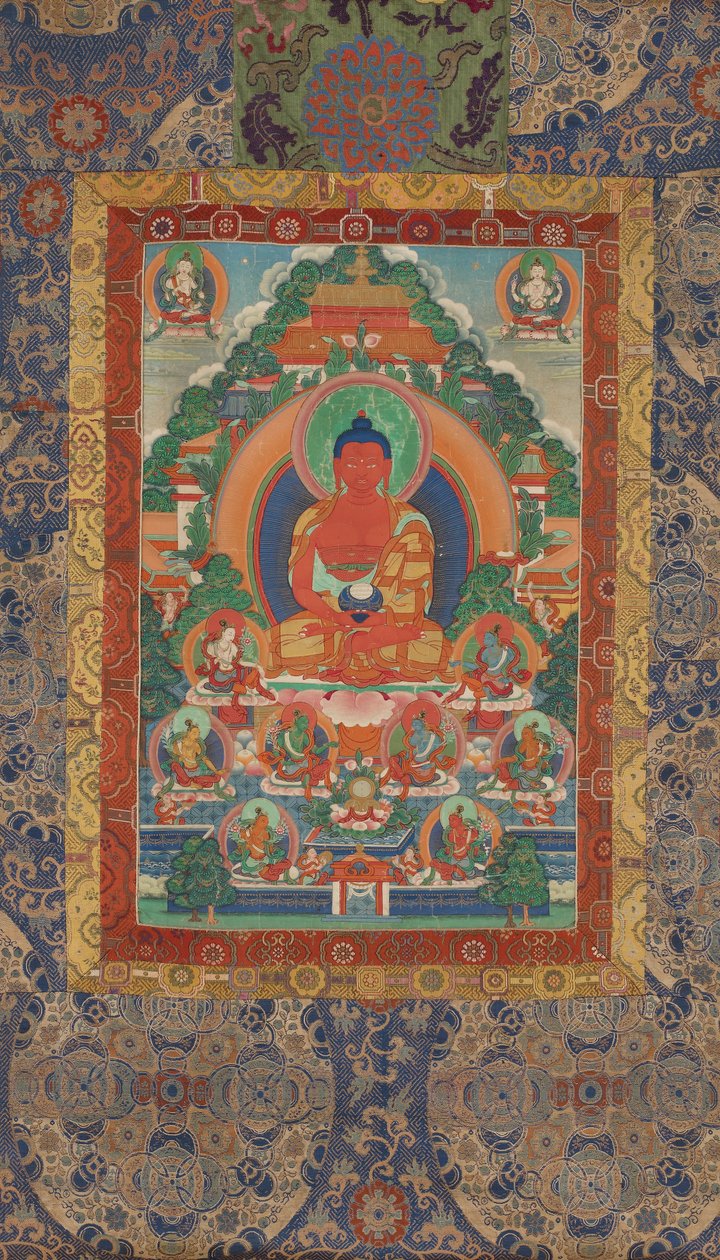Amitabha在Sukhavati净土地 作者 未知未知