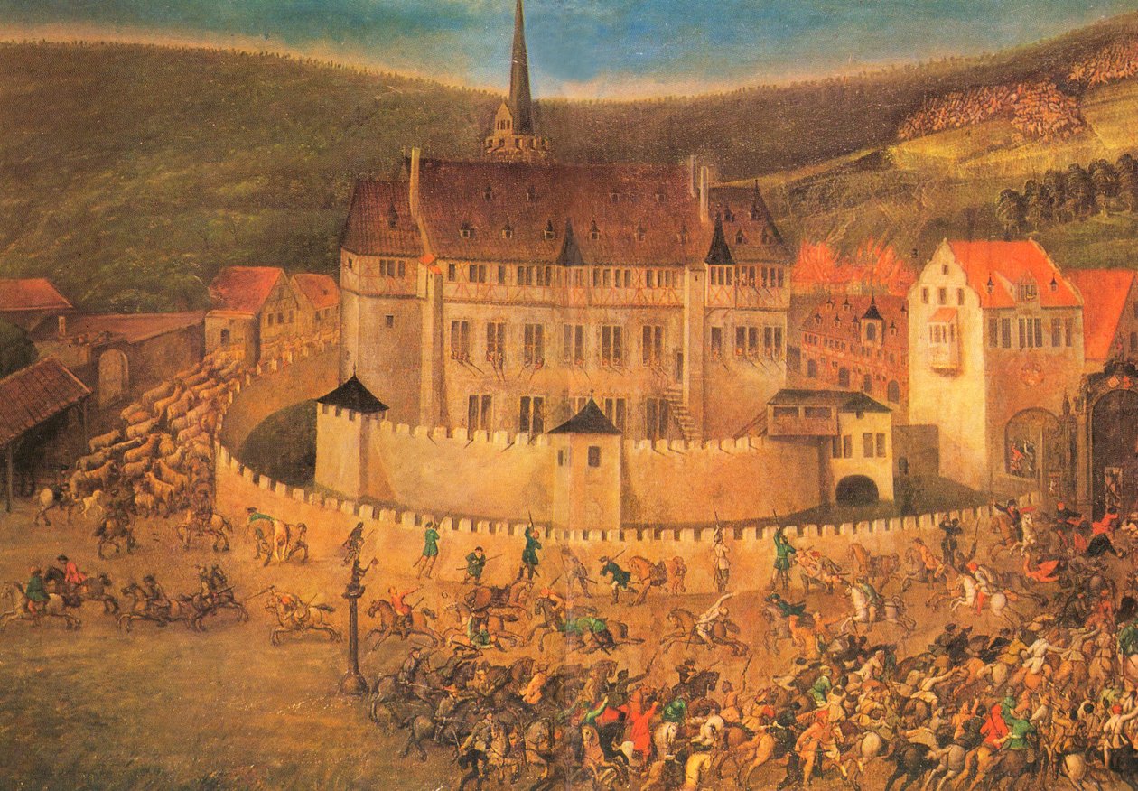 1623年5月22日克罗地亚骑兵对埃尔巴赫城堡的攻击 作者 未知未知