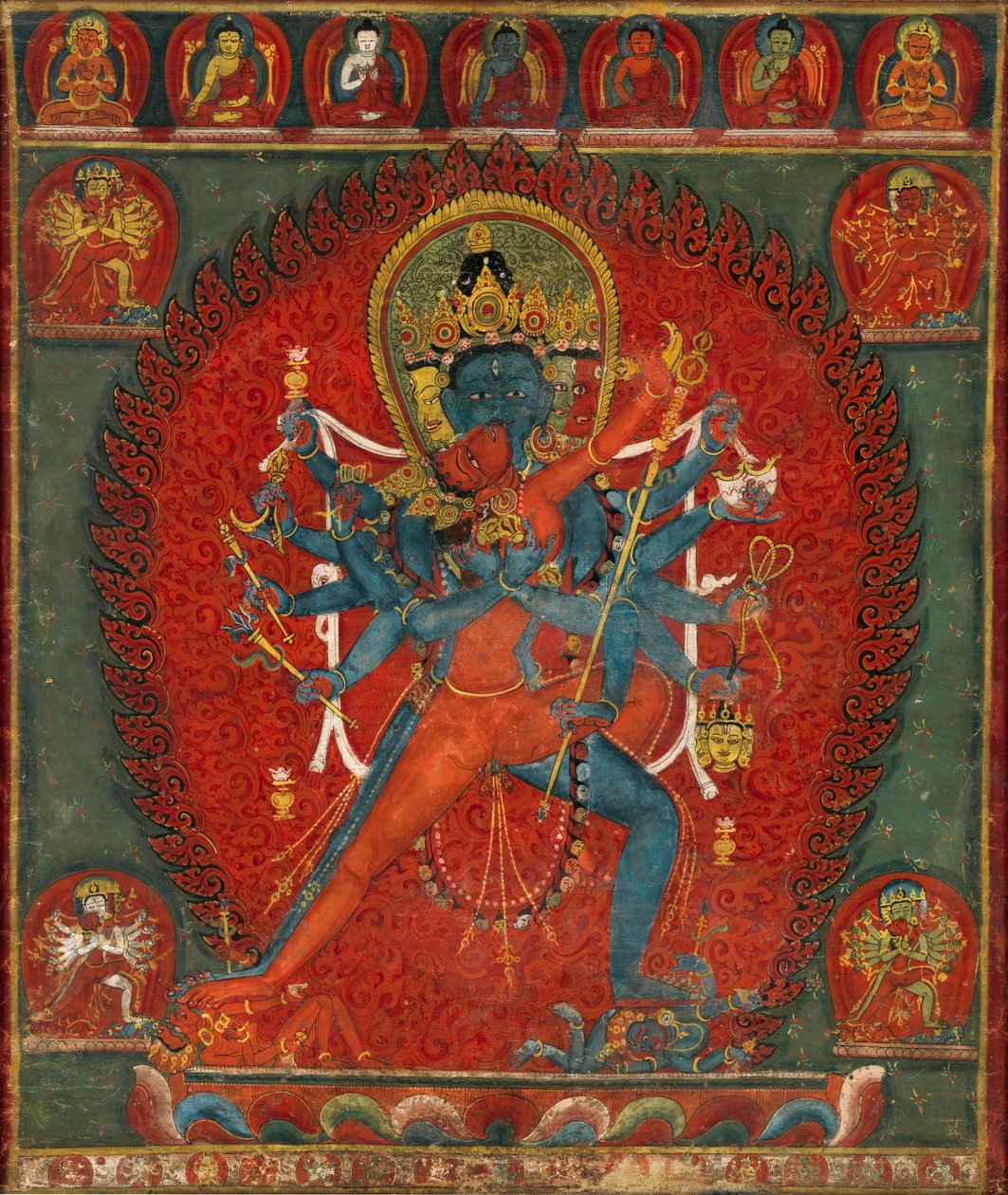 Chakrasamvara和Vajravarahi 作者 未知未知
