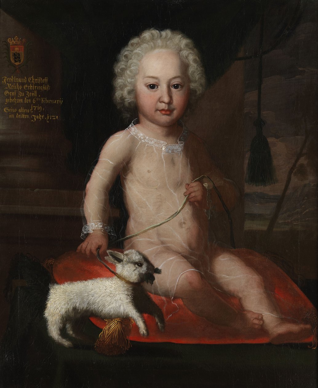 儿童Ferdinand Christoph von Waldburg-Zeil的肖像（* 1719） 作者 未知未知
