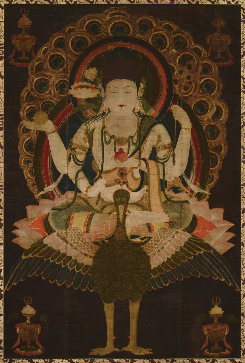 Kujaku Myoo（Mahamayuri） 作者 未知未知