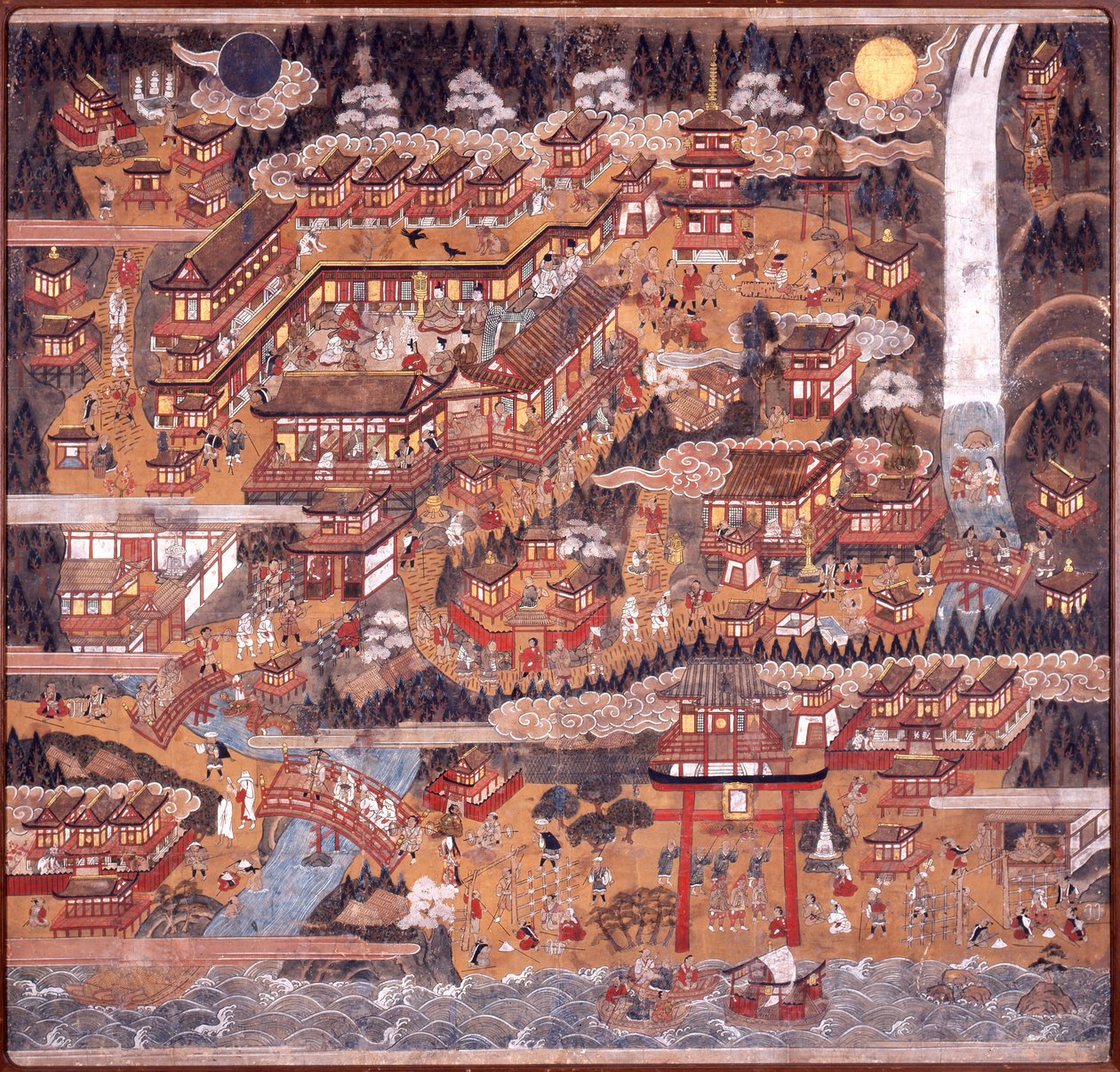 Kumano Nachi Mandala 作者 未知未知