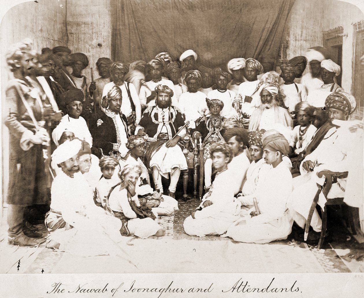 Mahabat Khan（1851-1882），Junagarh的Nawab，1970年代 作者 未知未知