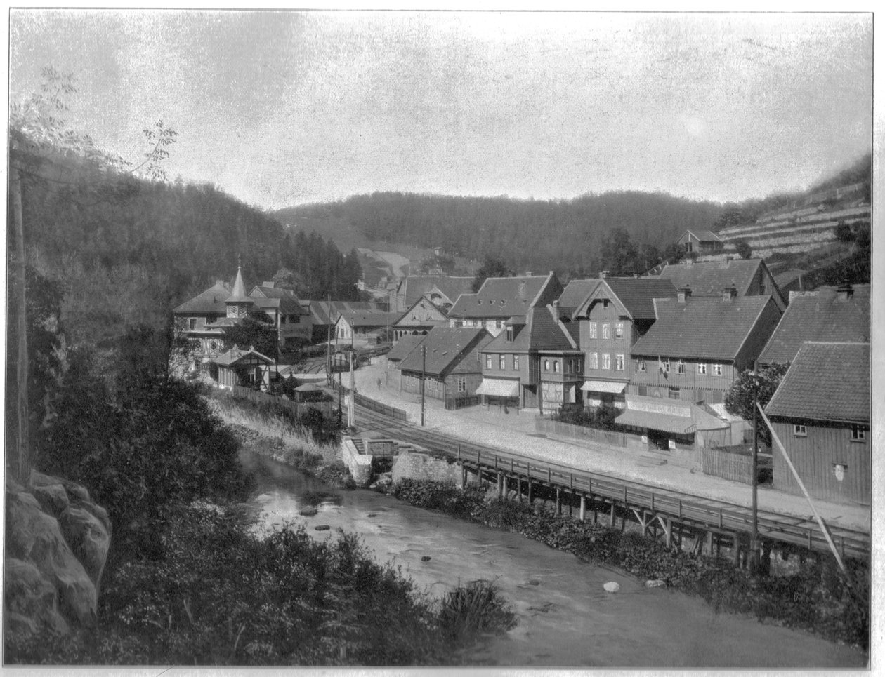 TownscapeRübeland- Harz 作者 未知未知