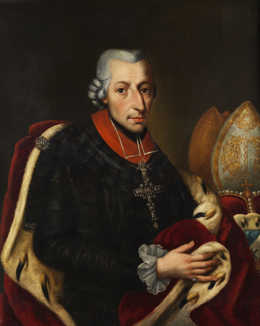 班贝格和维尔茨堡主教Franz Ludwig von Erthal的肖像 作者 未知未知