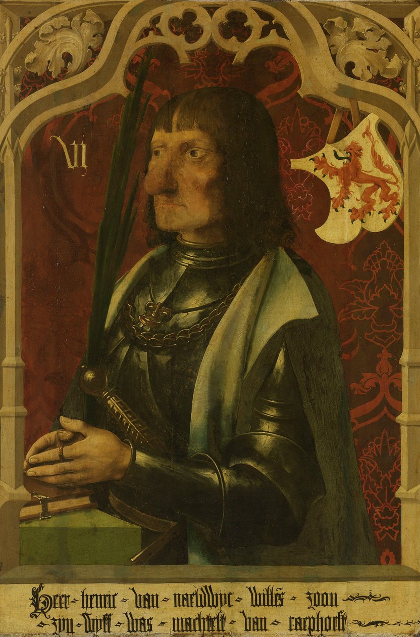 Hendrik IV van Naaldwijk的肖像（约1430-96） 作者 未知未知