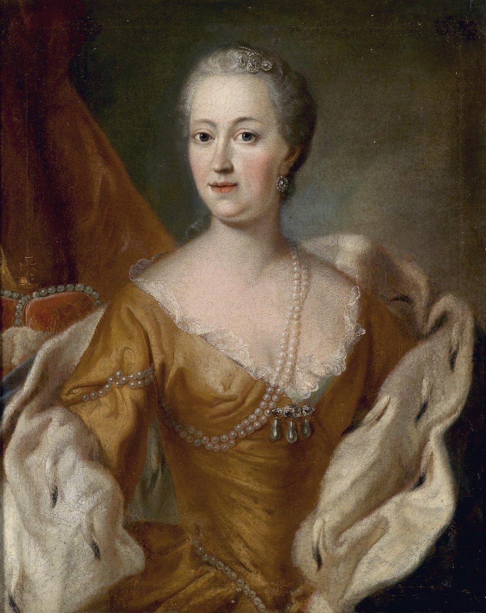 Maria Theresia的肖像（1717-1780） 作者 未知未知
