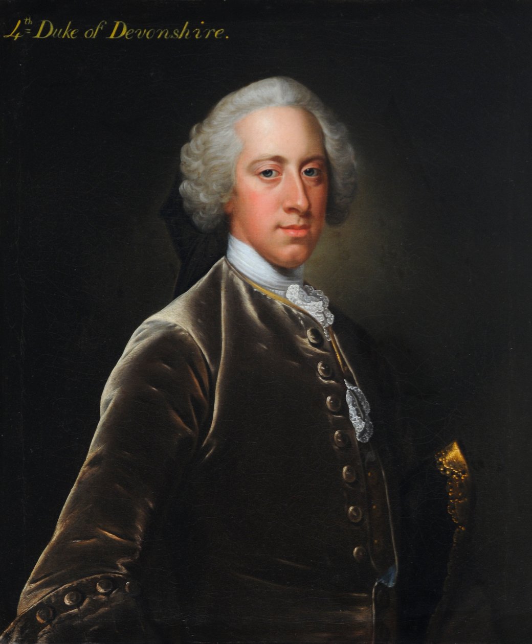 William Cavendish的肖像（1720-1764） 作者 未知未知