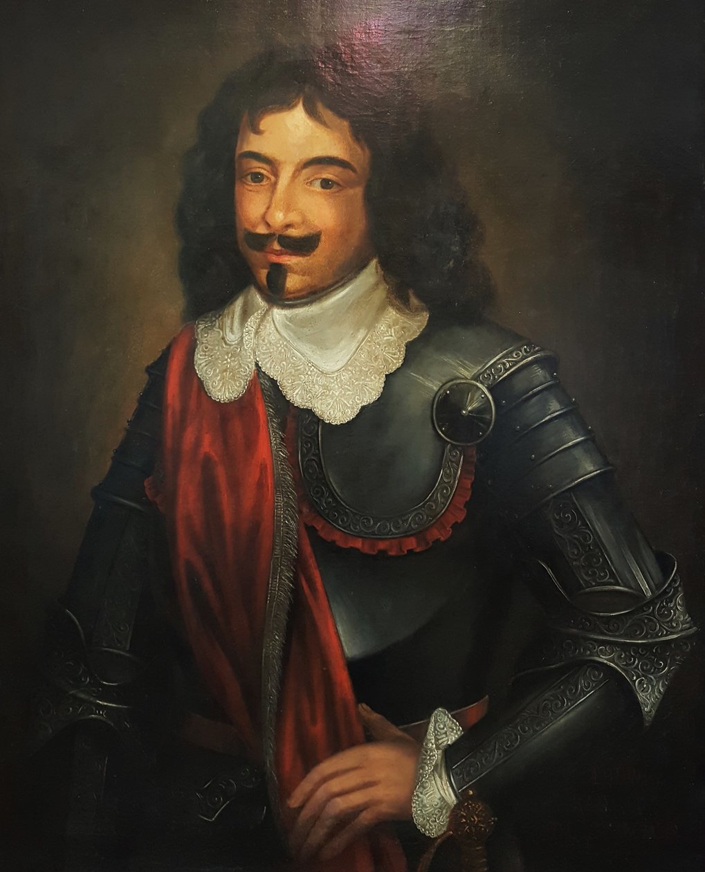 Marshal Jean Louis Raduit de Souches的肖像（1608-1682） 作者 未知未知