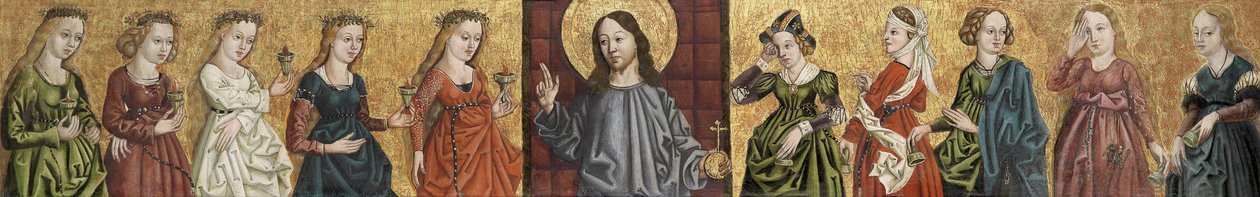 Salvator Mundi介于明智和愚蠢的处女之间 作者 未知未知