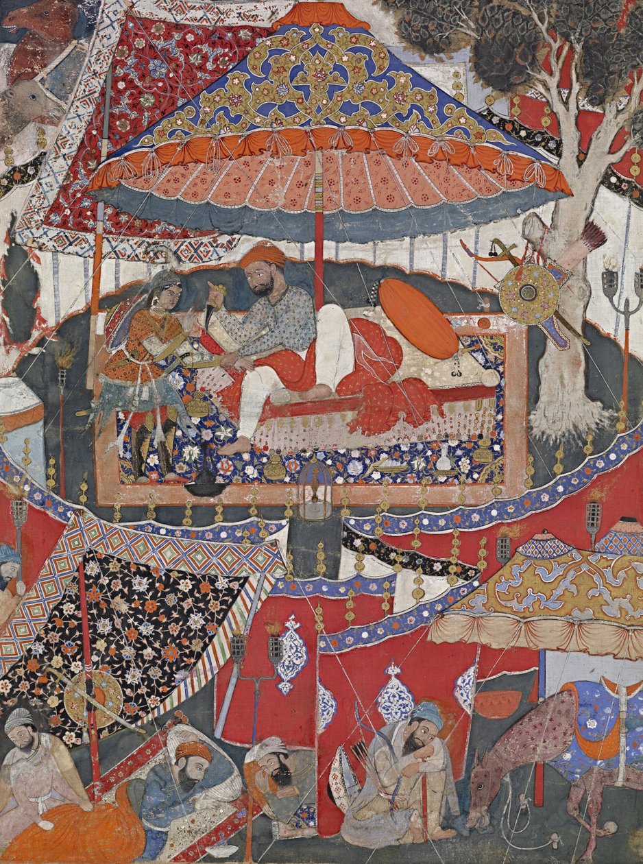 Dastan-i Amir Hamza（Hamzanama）的页面 作者 未知未知