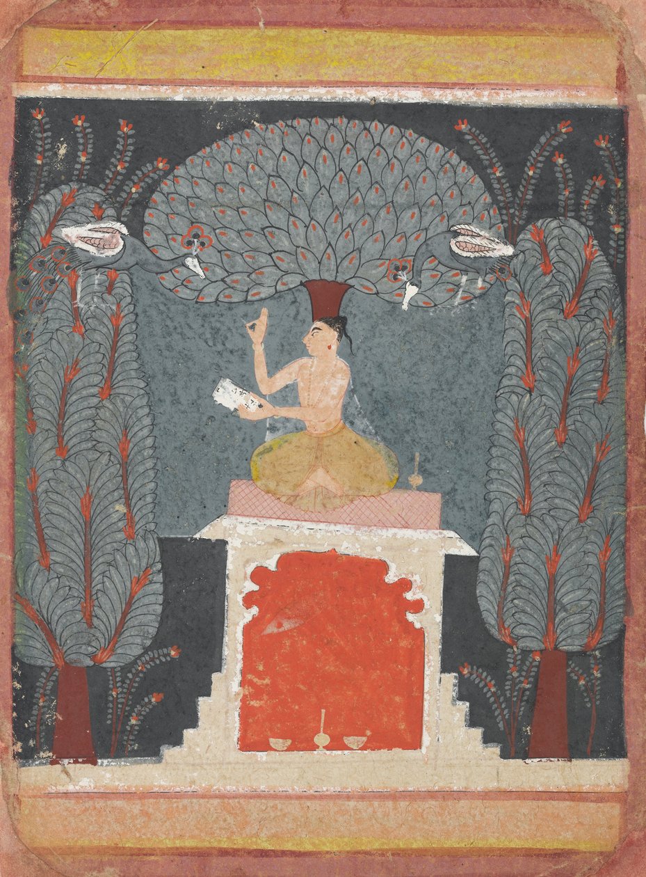 来自Ragamala系列的Bangal ragini 作者 未知未知