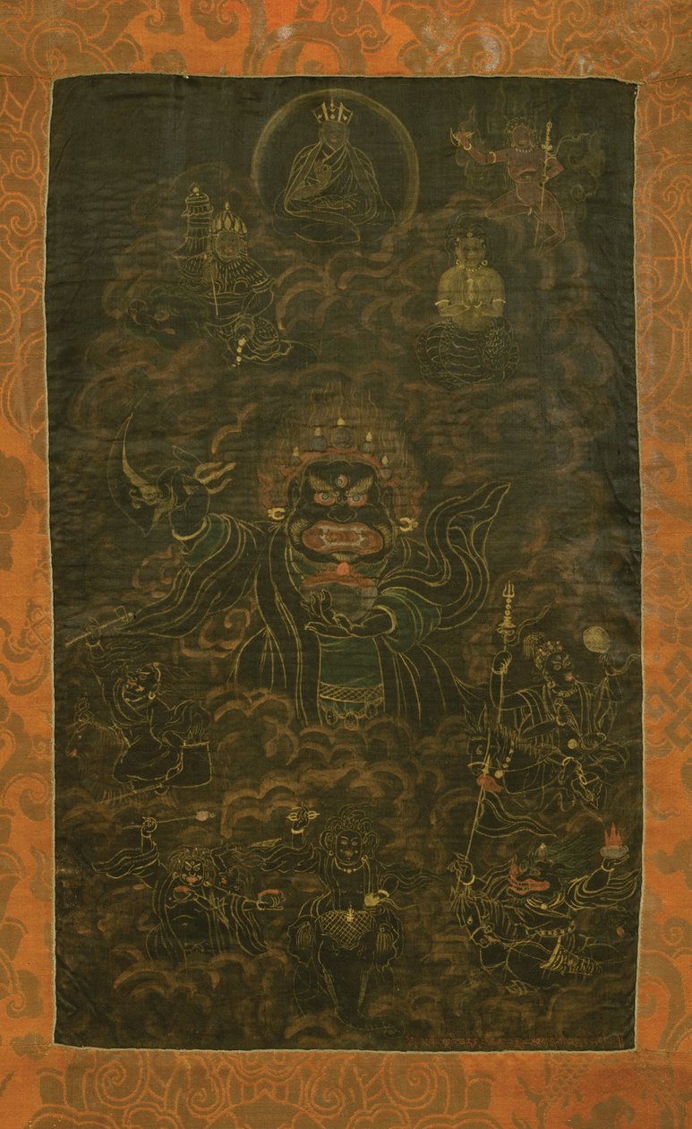 Black Cloak Mahakala或Bernag Chen 作者 未知未知
