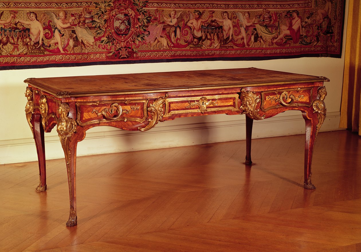 Bureau plat，French，Cressent，1730 作者 未知未知