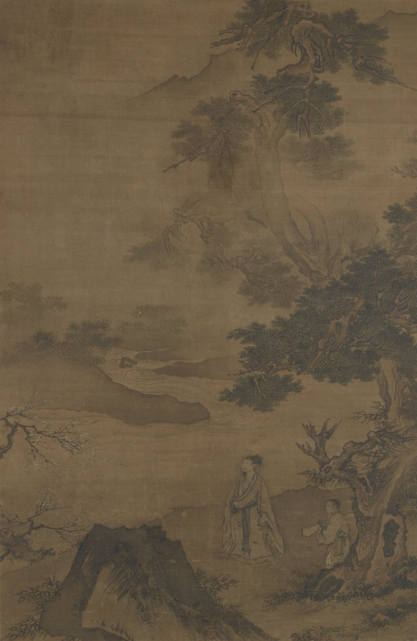 在寻找梅花时携带古筝 作者 未知未知