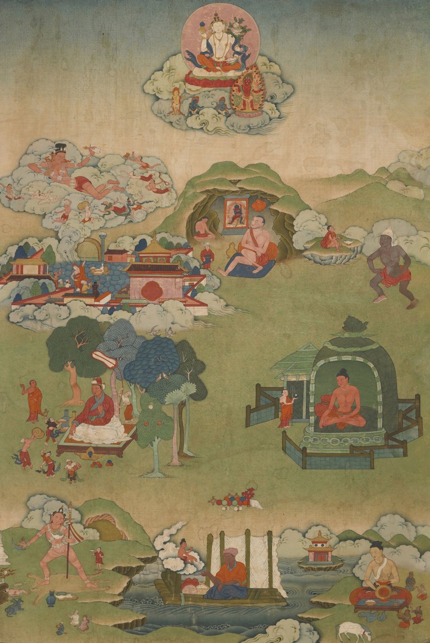 八个Mahasiddhas 作者 未知未知