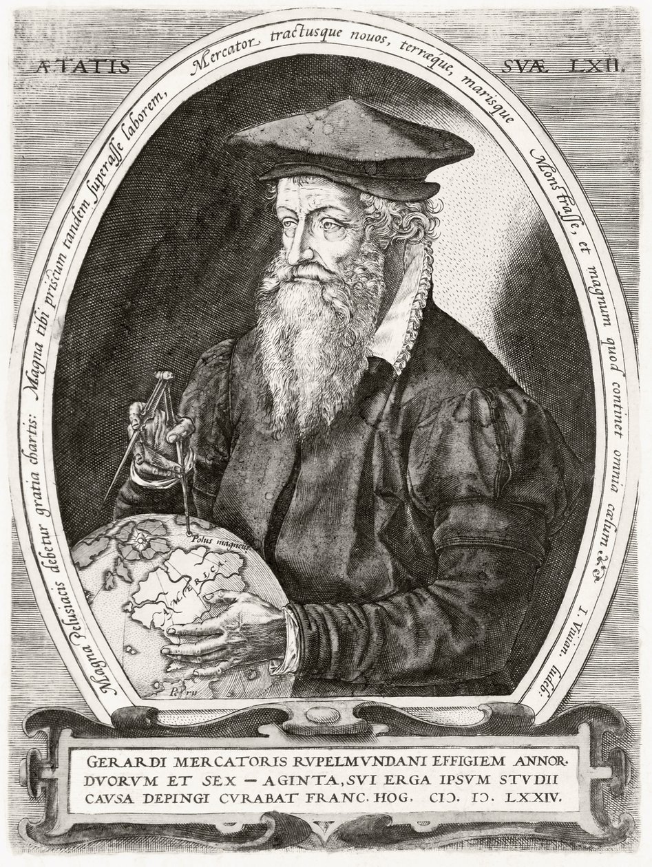 Gerardus Mercator 作者 未知未知