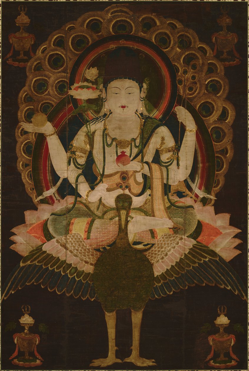 Kujaku Myoo（Mahamayuri） 作者 未知未知