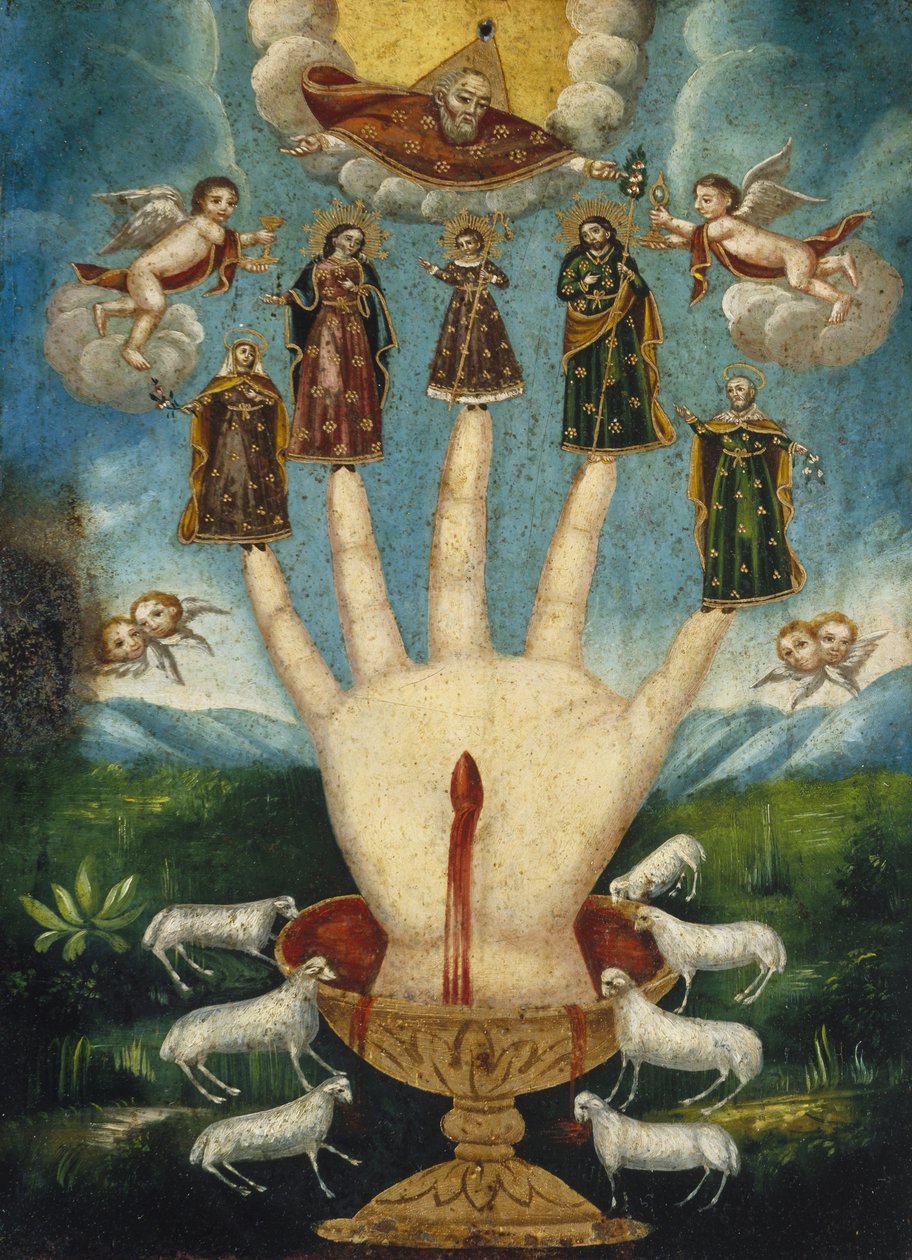 Mano Poderosa（全能的手），或Las Cinco Personas（五人） 作者 未知未知