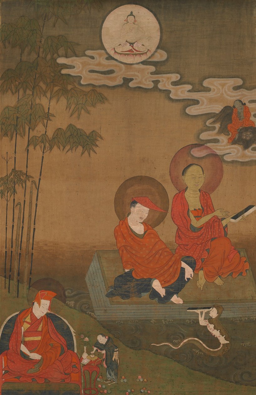 Nagarjuna和Aryadeva是两位伟大的印度佛教学者 作者 未知未知