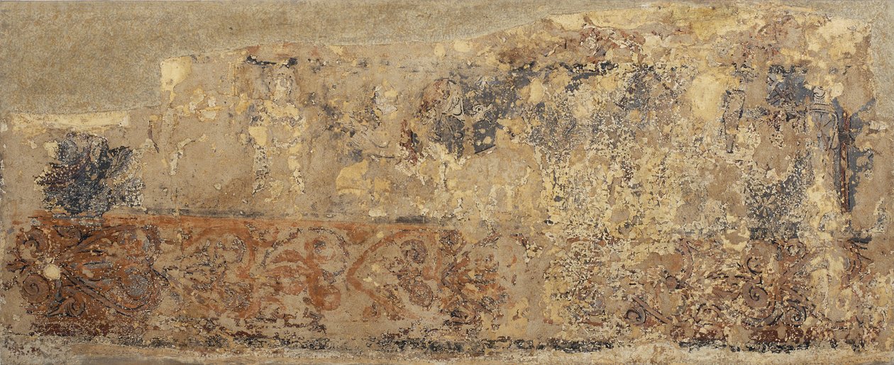 来自Sigena- Courtly和战斗场景的亵渎绘画 作者 未知未知