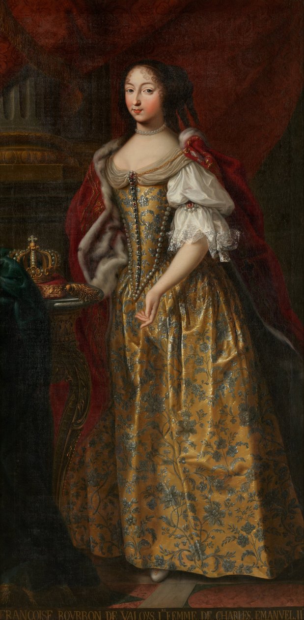 Francesca di Valois的肖像 作者 未知未知