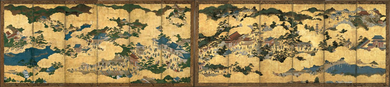 京都及周边地区的场景 作者 未知未知