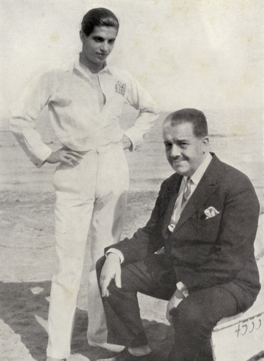 Serge Lifar和Sergei Pavlovich Diaghilev，来自“脚注芭蕾”，于1938年出版 作者 未知未知