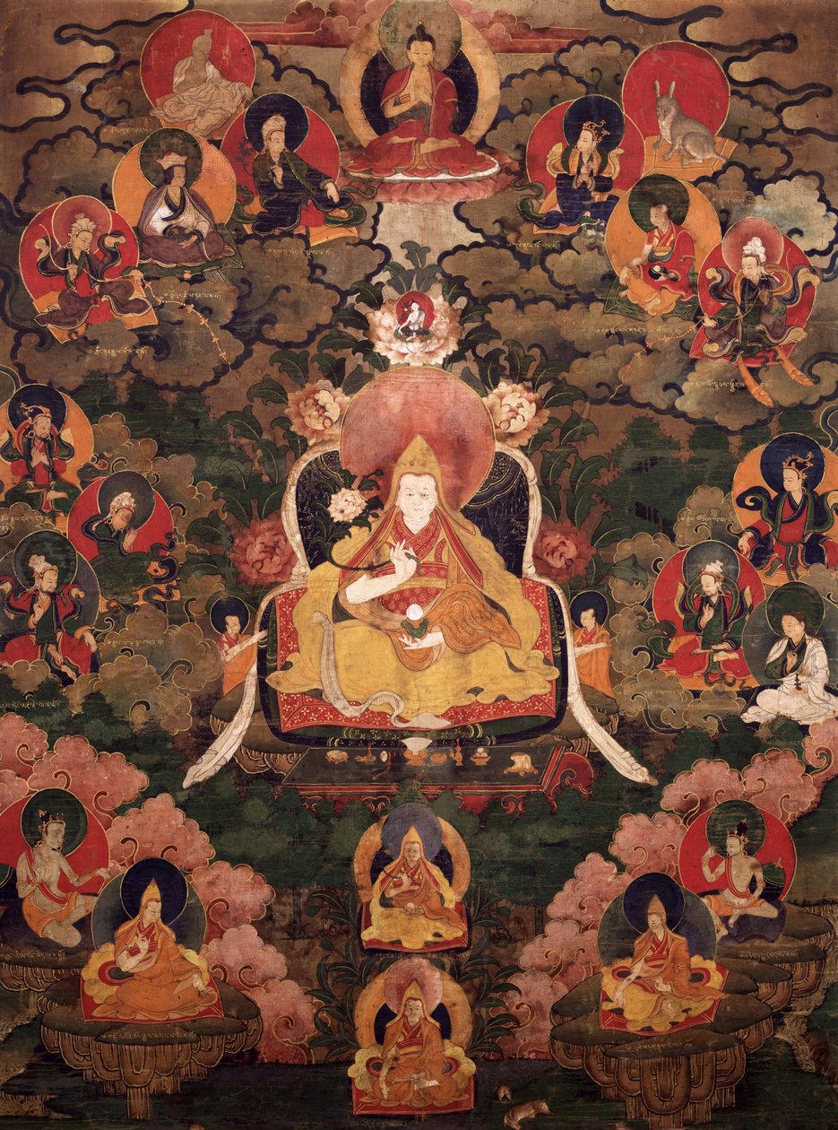 第七世达赖喇嘛，Kalsang Gyatso 作者 未知未知