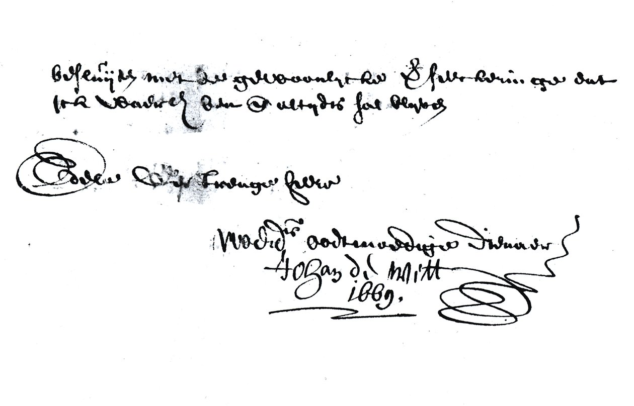 Johan de Witt签名（1625-72） 作者 未知未知
